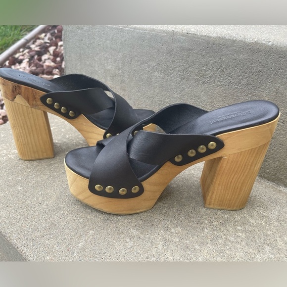 JEFFREY CAMPBELL Eulalia Platform Mule in Black Size 8.5 - Picture 5 of 8